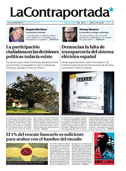 Portada periódico La contraportada